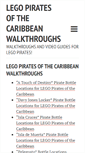 Mobile Screenshot of legopirates.cheatcodesgalore.com