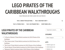 Tablet Screenshot of legopirates.cheatcodesgalore.com